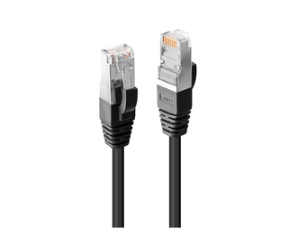 Lindy 45600 câble de réseau Noir 0,3 m Cat6 SF/UTP (S-FTP)