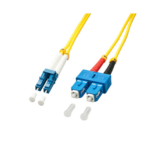 Lindy 47476 câble InfiniBand et à fibres optiques 20 m LC SC Jaune