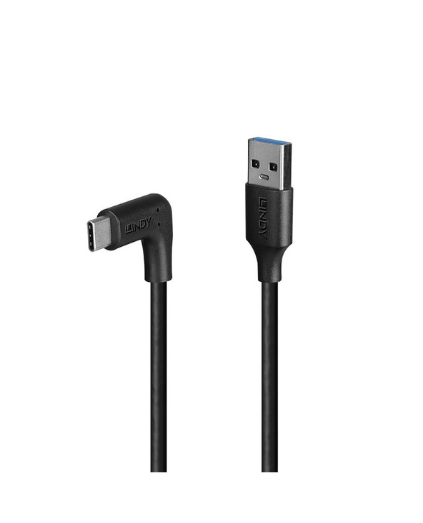 Lindy 32013 câble USB USB 3.2 Gen 2 (3.1 Gen 2) 1 m USB A USB C Noir