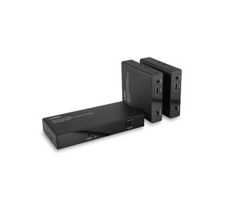 Lindy 38385 extension audio/video Émetteur et récepteur AV Noir