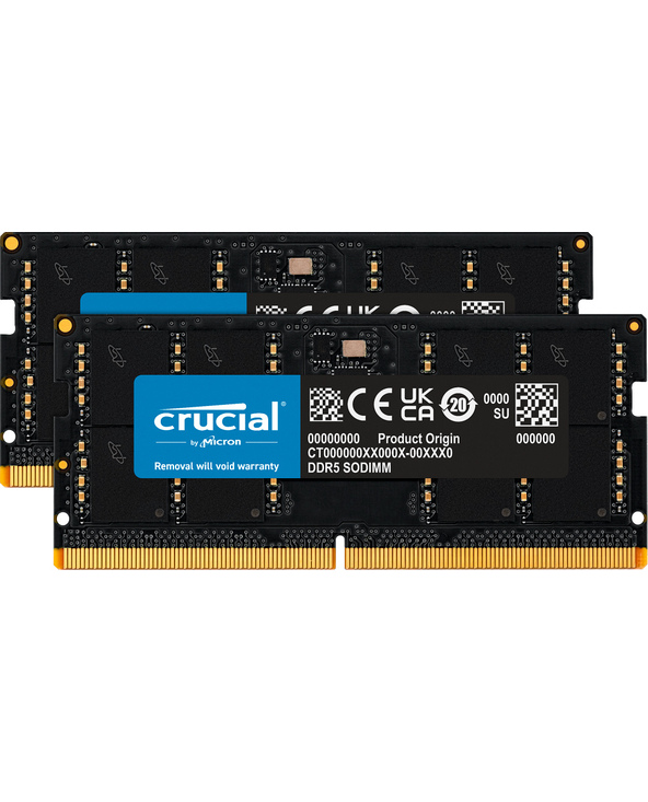 Crucial CT2K32G56C46S5 module de mémoire 64 Go 2 x 32 Go DDR5 5600 MHz