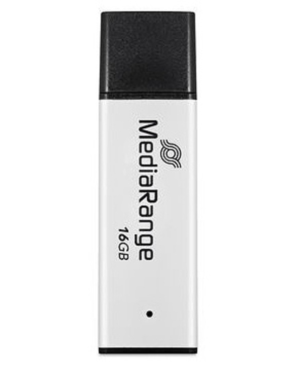 MediaRange MR1899 lecteur USB flash 16 Go USB Type-A 3.2 Gen 1 (3.1 Gen 1) Noir, Argent