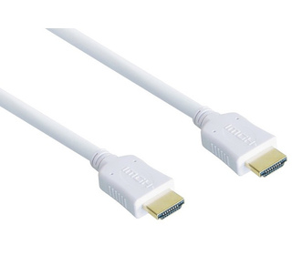Alcasa 1m HDMI câble HDMI HDMI Type A (Standard) Blanc