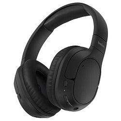 Belkin AUD009HQBK écouteur/casque Écouteurs Sans fil Arceau Appels/Musique USB Type-C Bluetooth Noir