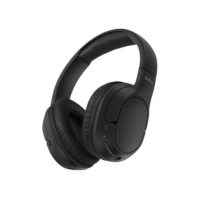 Belkin AUD009HQBK écouteur/casque Écouteurs Sans fil Arceau Appels/Musique USB Type-C Bluetooth Noir