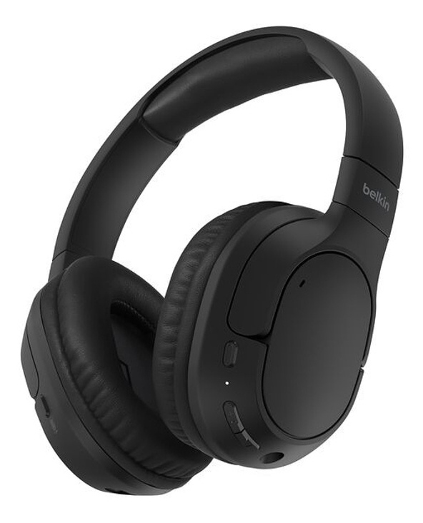 Belkin AUD009HQBK écouteur/casque Écouteurs Sans fil Arceau Appels/Musique USB Type-C Bluetooth Noir