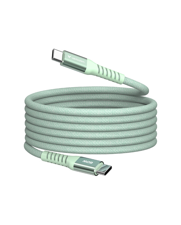 Verbatim 31864 câble USB USB 2.0 1,2 m USB C Vert