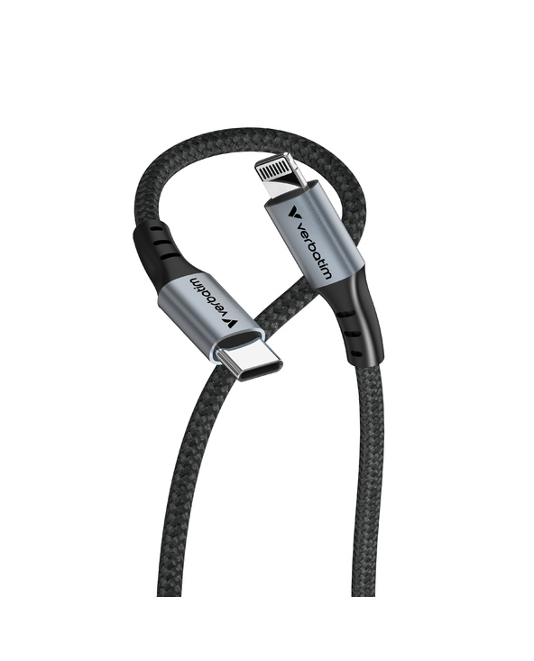 Verbatim 31844 câble Lightning 1,2 m Noir