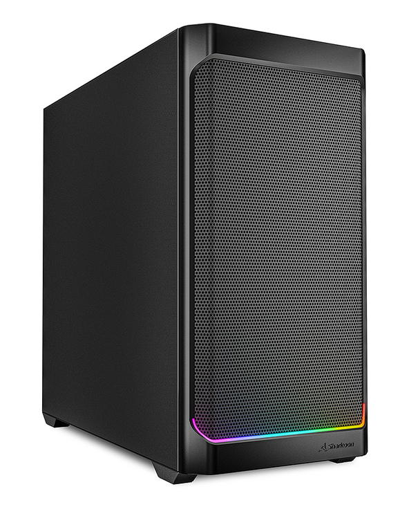 Sharkoon MK4 RGB Strip Micro Tower Noir