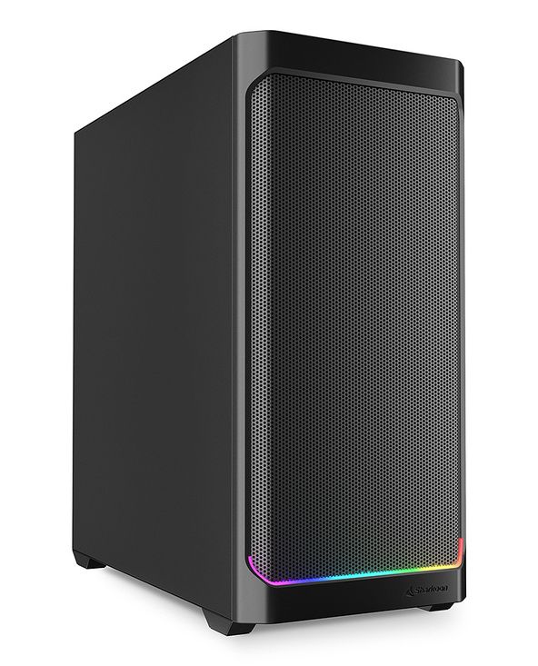 Sharkoon AK4 RGB STRIP Midi Tower Noir