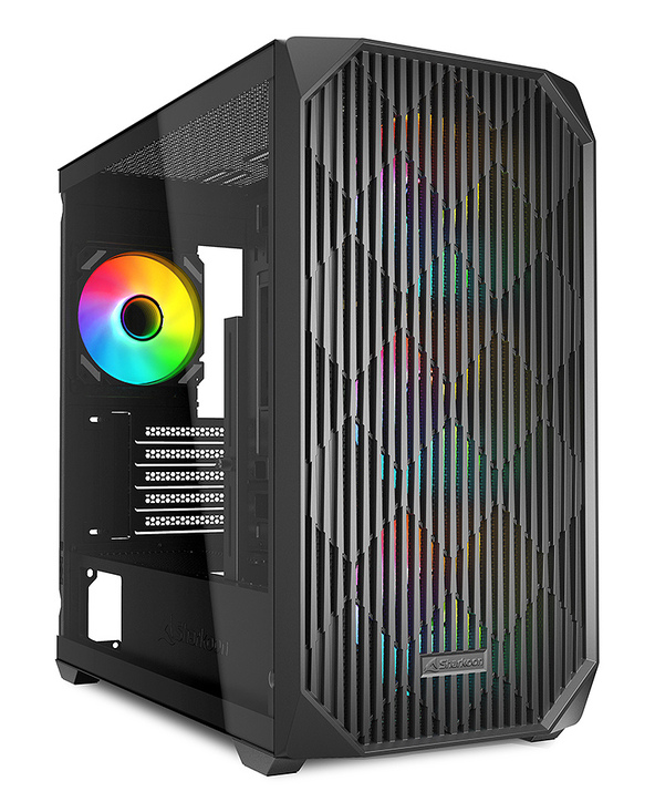 Sharkoon MK3 RGB Micro Tower Noir