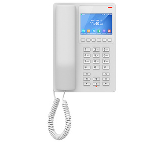 Grandstream Networks GHP630W téléphone fixe Blanc 2 lignes LCD Wifi