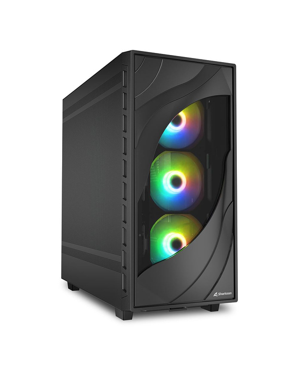 Sharkoon REBEL C80M RGB Midi Tower Noir