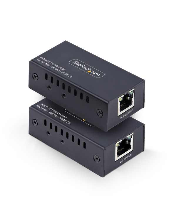 StarTech.com 4K50IC-EXTEND-HDMI extension audio/video Émetteur et récepteur AV Noir
