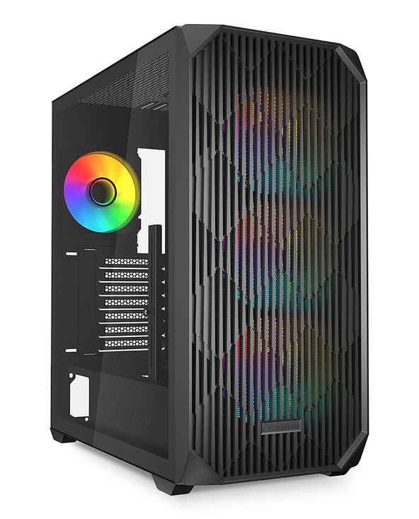 Sharkoon AK3 RGB Midi Tower Noir