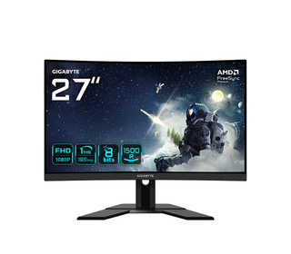 GIGABYTE G27FC A MONITEUR DE JEU INCURVÉ 27" FHD - 1920 X 1080, 1500R, 165HZ, 1MS, 250 CD/M², FREESYNC PREMIUM, HDMI 1.4, DISPLA