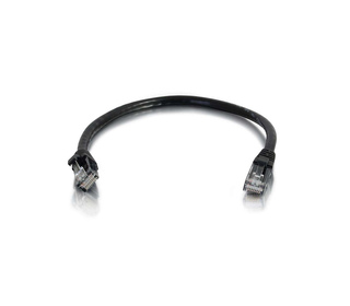 C2G Câble de raccordement réseau Cat6 avec gaine non blindé (UTP) de 5 M - Noir
