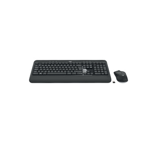 Logitech 920-008688 clavier Souris incluse Universel RF sans fil QWERTZ Tchèque Noir, Blanc
