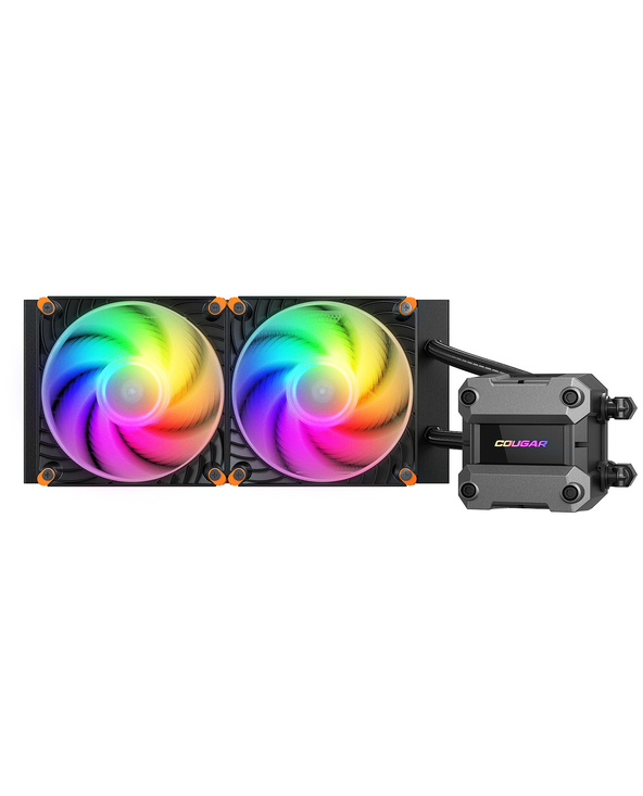 COUGAR Gaming CGR-PSDUTRGB-B-240 Processeur Refroidisseur de liquide tout-en-un 12 cm Noir