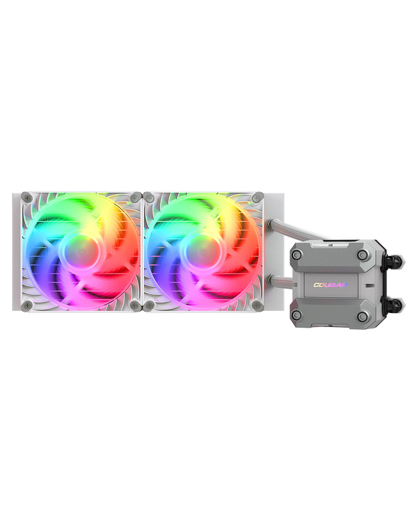 COUGAR Gaming CGR-PSDUTRGB-W-240 Processeur Refroidisseur de liquide tout-en-un 12 cm Blanc