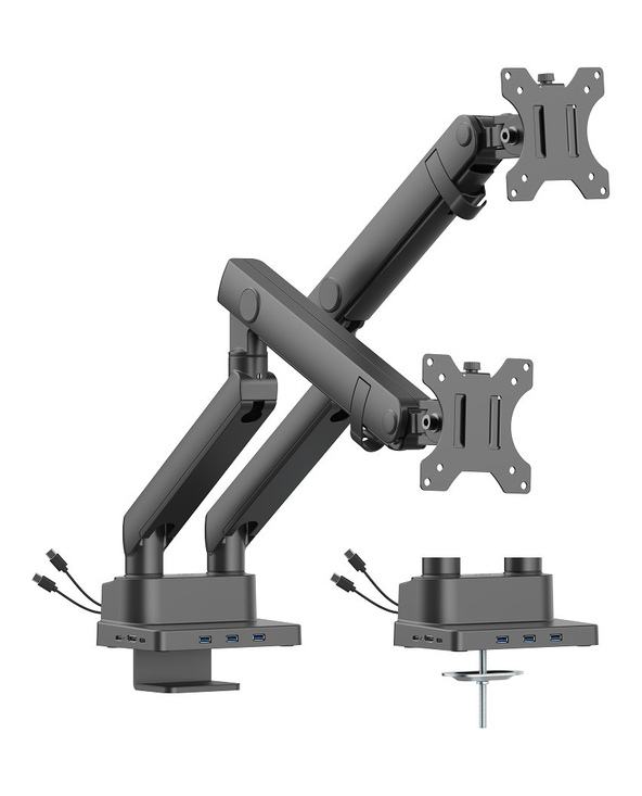 Urban Factory FAM20UF support d'écran plat pour bureau 81,3 cm (32") Noir