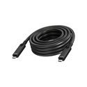 Vision TC 10MUSBC/BL câble USB USB 3.2 Gen 1 (3.1 Gen 1) 10 m USB C Noir
