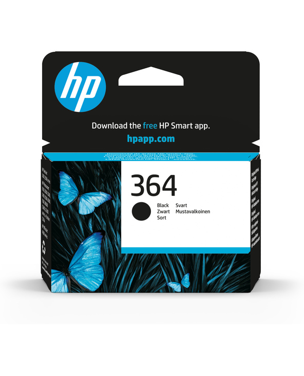 HP 364 cartouche d'encre noir authentique