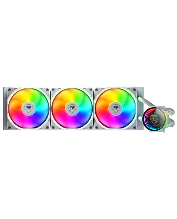 COUGAR Gaming CGR-PSDELRGB-W-360 Processeur Refroidisseur de liquide tout-en-un 12 cm Blanc