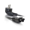 C2G Cordon d'alimentation EU pour ordinateur portable (CEE 7/7 à IEC 60320 C5) de 2 M