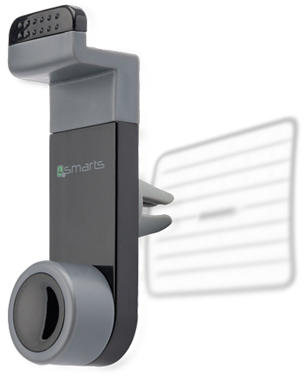 4smarts Snapclip Support passif Mobile/smartphone, Navigateur Noir