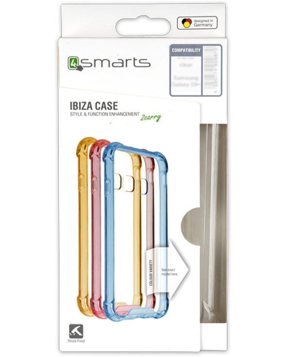 4smarts Ibiza coque de protection pour téléphones portables Housse Transparent