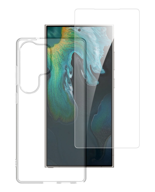 4smarts 541339 écran et protection arrière de téléphones portables Protecteur de dos/écran Samsung 2 pièce(s)