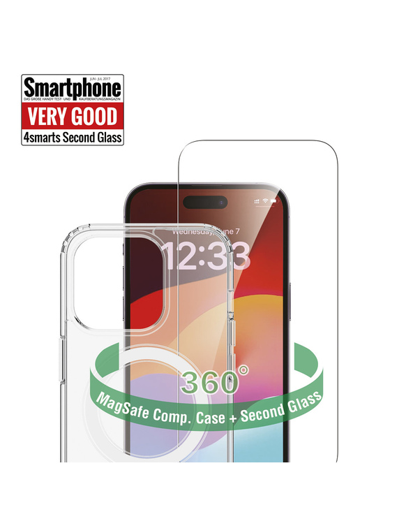 4smarts 540604 coque de protection pour téléphones portables 15,5 cm (6.1") Transparent