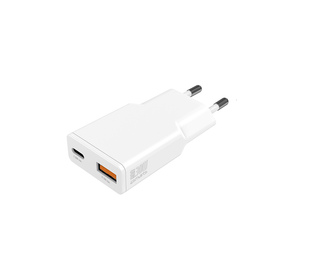 4smarts PDPlug Duos Slim Smartphone, Tablette Blanc Secteur Charge rapide Intérieure