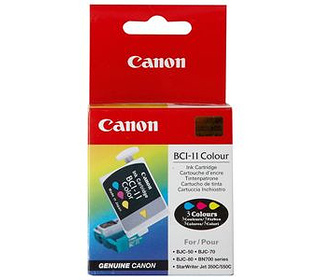 Canon BCI-11 cartouche d'encre Original Cyan, Magenta, Jaune