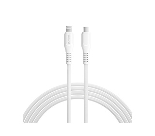 4smarts 465592 câble Lightning 1,5 m Argent, Blanc