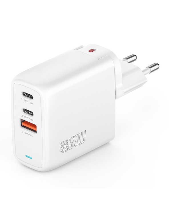 4smarts GaN Flex Universel Blanc Secteur Charge rapide Intérieure