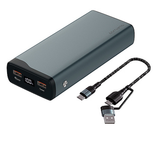 4smarts VoltHub Pro Lithium Polymère (LiPo) 20000 mAh Noir, Métallique