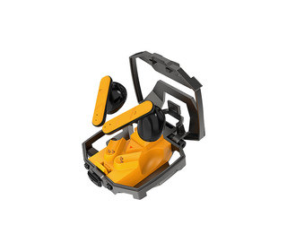 4smarts 540288 écouteur/casque Avec fil Ecouteurs Jouer Bluetooth Jaune