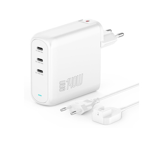 4smarts GaN Flex Pro Universel Blanc Secteur Charge rapide Intérieure