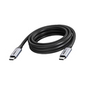 Vision TC 5MUSBC/BL câble USB USB 3.2 Gen 2 (3.1 Gen 2) 5 m USB C Noir, Gris