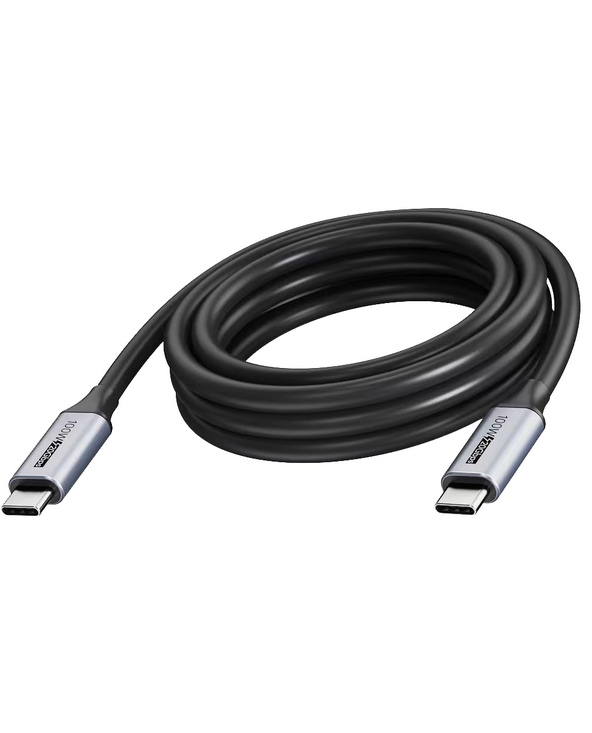 Vision TC 5MUSBC/BL câble USB USB 3.2 Gen 2 (3.1 Gen 2) 5 m USB C Noir, Gris