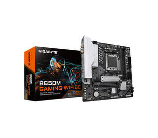 GIGABYTE B650M GAMING WIFI6E Carte Mère - Processeurs AMD Ryzen Série 9000, VRM 5+2+2 phases, jusqu'à 6400 MHz DDR5 (OC), 1xPCIe