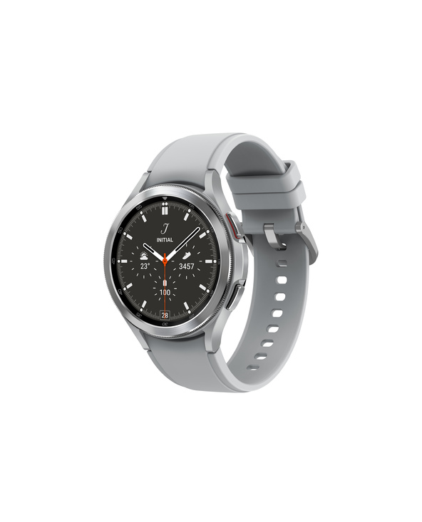 Samsung Galaxy Watch4 Classic 3,56 cm (1.4") OLED 46 mm Numérique 450 x 450 pixels Écran tactile Argent Wifi GPS (satellite)