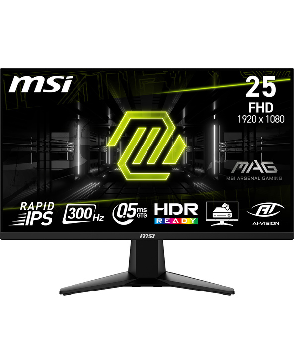 MSI MAG 255XF 24.5" Full HD 0,5 ms Noir