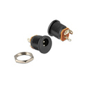 DeLOCK 65503 changeur de genre de câble DC 2.1 x 5.5 mm Noir