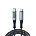 Urban Factory CAB05UF câble USB USB4 Gen 2x2 1,5 m USB C Gris