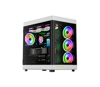 GAMDIAS NESO P1 BW unité centrale Full Tower Noir, Blanc