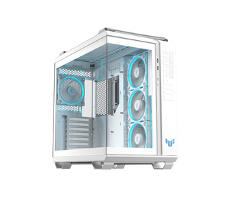 ASUS TUF GAMING GT502 Horizon TG ARGB White Midi Tower Blanc