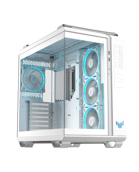 ASUS TUF GAMING GT502 Horizon TG ARGB White Midi Tower Blanc